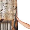 BEIVGOXL Shower Curtain Set with Piano and Violin Music Notes, 182.9 x 182.9 cm view 4