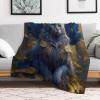 Flannel Cat Throw Blanket for Couch, Warm Super-Soft All-Season Blanket, 180 x 200 cm view 2