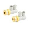 1 pc KQ2VD Series Pneumatic Tube, Single Head, 2 Sets of Fittings, KQ2VD04/KQ2VD06/KQ2VD08/KQ2VD10/KQ2VD12-01/02/03/04AS (KQ2ZVD08-04AS) view 3