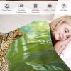 Cheetah Print Thick Flannel Fleece Blanket, Soft Cozy Sofa Throw, 180 × 200 cm view 3