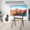 Portable Stand with Four Lockable Wheels for 55–65-Inch Displays view 2