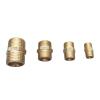 LTRAJUYNH 1-Piece Brass/Copper Hex Hose Pipe Coupler, Female-to-Male Thread, 1/2 in (F × 1/2 in) view 4
