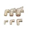 BYLSAGWHT 1/2" Brass 90° Female-to-Male Threaded Elbow Fitting view 1