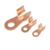 IINKUEYK OT-Type Wire Terminals, 3A/5A/10A/20A/30A/40A/50A/60A/80A Bare Copper Open-Mouth Crimp Lugs (50A, 30 pcs.) view 2