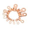 IINKUEYK OT-Type Wire Terminals, 3A/5A/10A/20A/30A/40A/50A/60A/80A Bare Copper Open-Mouth Crimp Lugs (50A, 30 pcs.) view 3