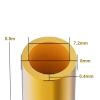 Brass Tube, Round Brass Tube, 8 mm Outer Diameter, 0.22 mm Wall Thickness, 0.5 m Length, Seamless High-Strength Precise Straight Tube, 8 x 0.4 mm view 2