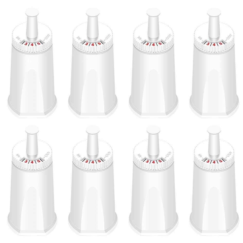 Replacement Water Filters for Breville Espresso Machines, 8-Pack