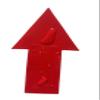 Directional Signs, Removable Floor Arrows, Self-Adhesive Stickers for Warehouse Events (Assorted) view 4
