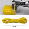 Dyneema Reflective Rope, 2 mm, 400 kg Breaking Load, for Tents, Kite Surfing and More, 19.8 m (Yellow, 4 mm) view 2