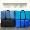 Durable Moving Storage Bag, Oxford Fabric, Heavy-Duty Zipper, Black, 90 x 47 x 25 cm view 4