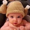Lodoot Knitted Turkey Hat for Babies, Toddlers, Teens, and Kids view 2