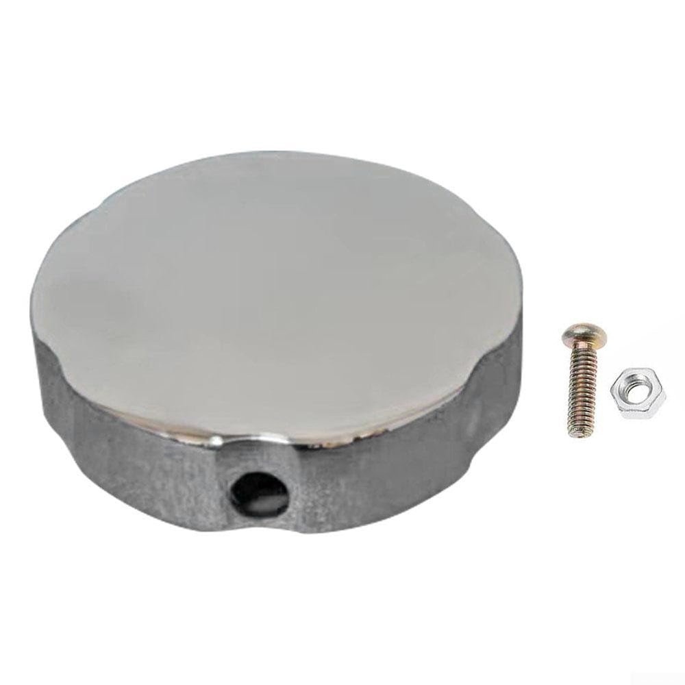 Bathtub Overflow Cover Knob, 74 mm, 9.2 mm Hole (F1016-C)