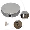 Bathtub Overflow Cover Knob, 74 mm, 9.2 mm Hole (F1016-C) view 2