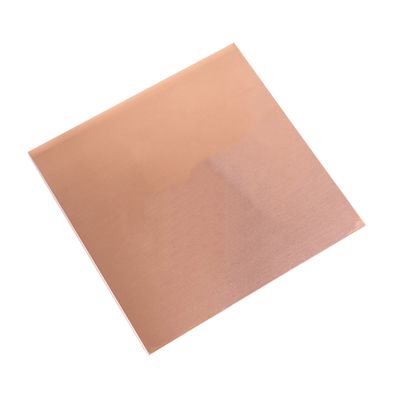 ZGYOZMNG Copper Plate, Machinable Copper Sheet for DIY Production, Electrical Use, 1 Piece, 2 x 300 x 300 mm (1 Piece, 3 x 200 x 300 mm)