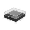 BUGUUYO 12-Piece Badge Storage System with Clear Lid, Jewelry Display Box for Brooches, Pins and Medals view 2