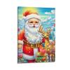 WZKTCL Christmas Poster, Santa’s Gifts, Canvas Wall Art, 30 x 45 cm view 1