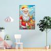 WZKTCL Christmas Poster, Santa’s Gifts, Canvas Wall Art, 30 x 45 cm view 4
