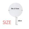 Nein/Nein Flower | Skeleton Illustration Plastic Round Hand Fan Decoration view 2