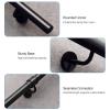 DMCHENGMA Modern Black Metal Handrail Set, 330 cm, Customizable view 3