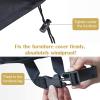 AUUZPI Waterproof Winter Cover for Garden Furniture, 315 × 260 × 74 cm view 3
