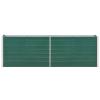 Juroupi Garden Raised Bed, Galvanized Steel, 2404077 cm, Green view 3