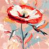 Paint by Numbers Bird and Flowers Kit, 60 × 75 cm view 1