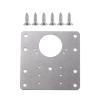 1 Set Stainless Steel Hinge Repair Plates for Cabinet Doors view 1