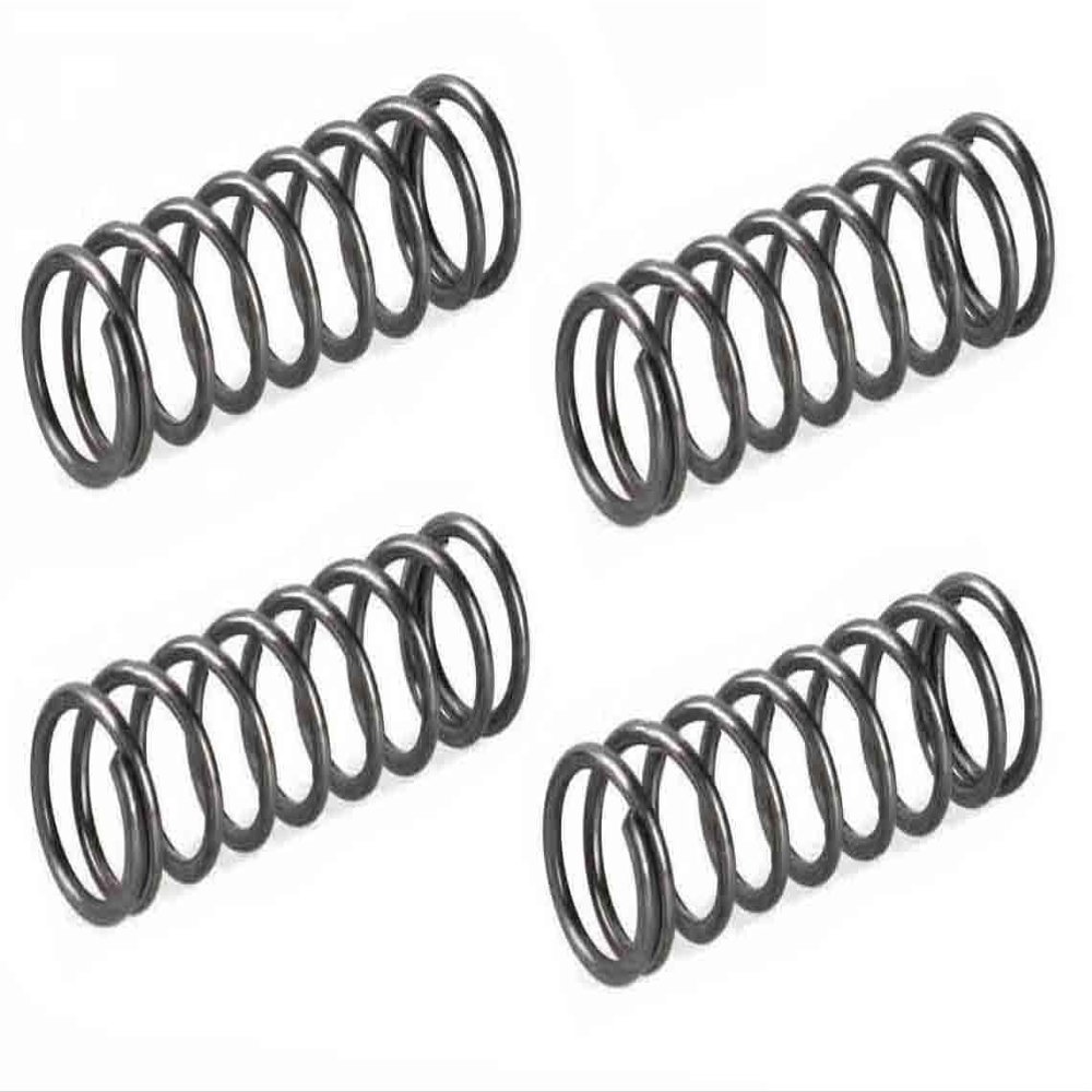4 Compression Springs, 90 mm Long, 2.0 mm Wire, 25 mm Outer Diameter
