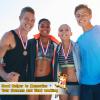 RoundFunny 1st, 2nd & 3rd Place Medals, Gold Silver Bronze, 2 in (5.1 cm), 48-Pack view 4