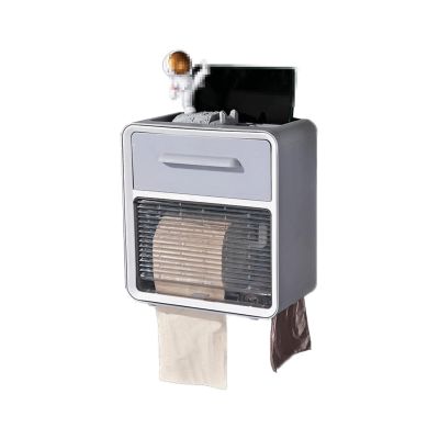 UPJAKS Commercial Wall-Mounted Paper Towel Dispenser with Drawer