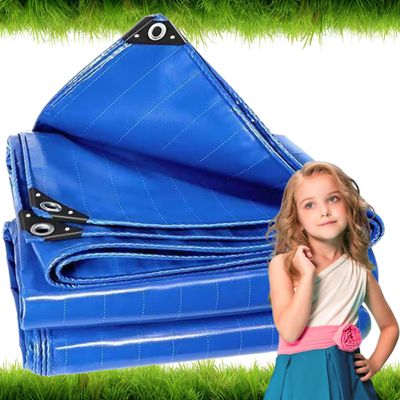 Truck Tarpaulin PVC Tarp 1 x 47 m, 500 g/m², Blue, LXX94W