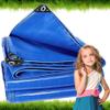Truck Tarpaulin PVC Tarp 1 x 47 m, 500 g/m², Blue, LXX94W view 1
