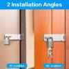 Stainless Steel Padlock Hasps, 2-Pack, 5 in view 4