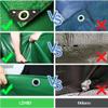 Waterproof Construction Tarp 3 x 23 m, 500 g/m², Green view 2