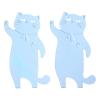 GddOGUK L-Shaped Cat Bookends view 1