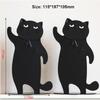 GddOGUK L-Shaped Cat Bookends view 2