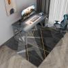 Fzamudng Chair Mat, Gaming Rug, 70 x 100 cm, Black, Polyester view 2