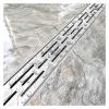 Slim 100 cm 304 Stainless Steel Trench Drain Set with Waterproof Tape view 1