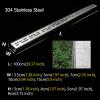 Slim 100 cm 304 Stainless Steel Trench Drain Set with Waterproof Tape view 3