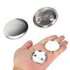 100 Sets of Blank Button-Making Parts, 1.7-Inch Round Metal Pin Badge Kit view 3