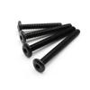 NUZBCPETR 3-Pack Black Steel Furniture Connector Screws, Hex Socket Flat Head (M4 0.7 x 10 mm) view 1