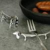 Stainless Steel Puppy Chopstick Rest view 3