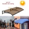 Brown Polycarbonate Canopy for Doors, Windows, Patios, and Verandas view 4