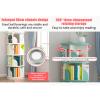 TYYCKJ 360° Rotating Bookshelf Tower, 3/4/5-Tier view 4