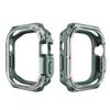GUMMMY Apple Watch Case with Band, 40/41/44/45/49 mm, Clear PC + TPU, Half Pack view 4