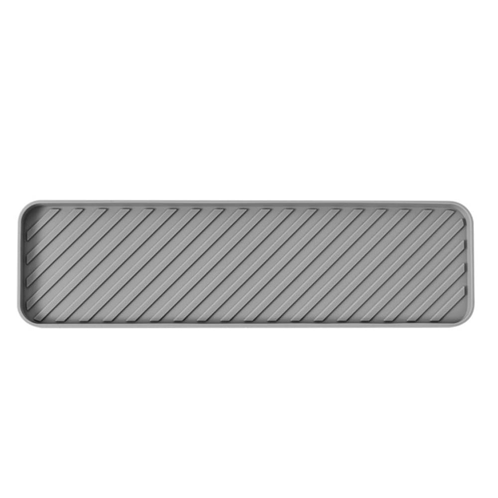 Lbvzxkad Silicone Sink Organizer Tray