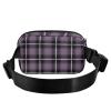 Buffalo Check Belt Bag with Adjustable Strap view 2