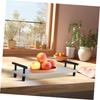 Small Stainless Steel Bathroom Vanity Tray view 4