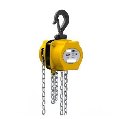 HEALBYBLE Mini Hand Chain Hoist, 0.25/1/2/3 Tons, Manual Lifting, Heavy-Duty Performance (6 m, 2 Ton)