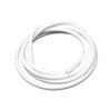 1 m Food-Grade Silicone Tubing, Flexible, ID 8 mm x OD 12 mm, White view 1